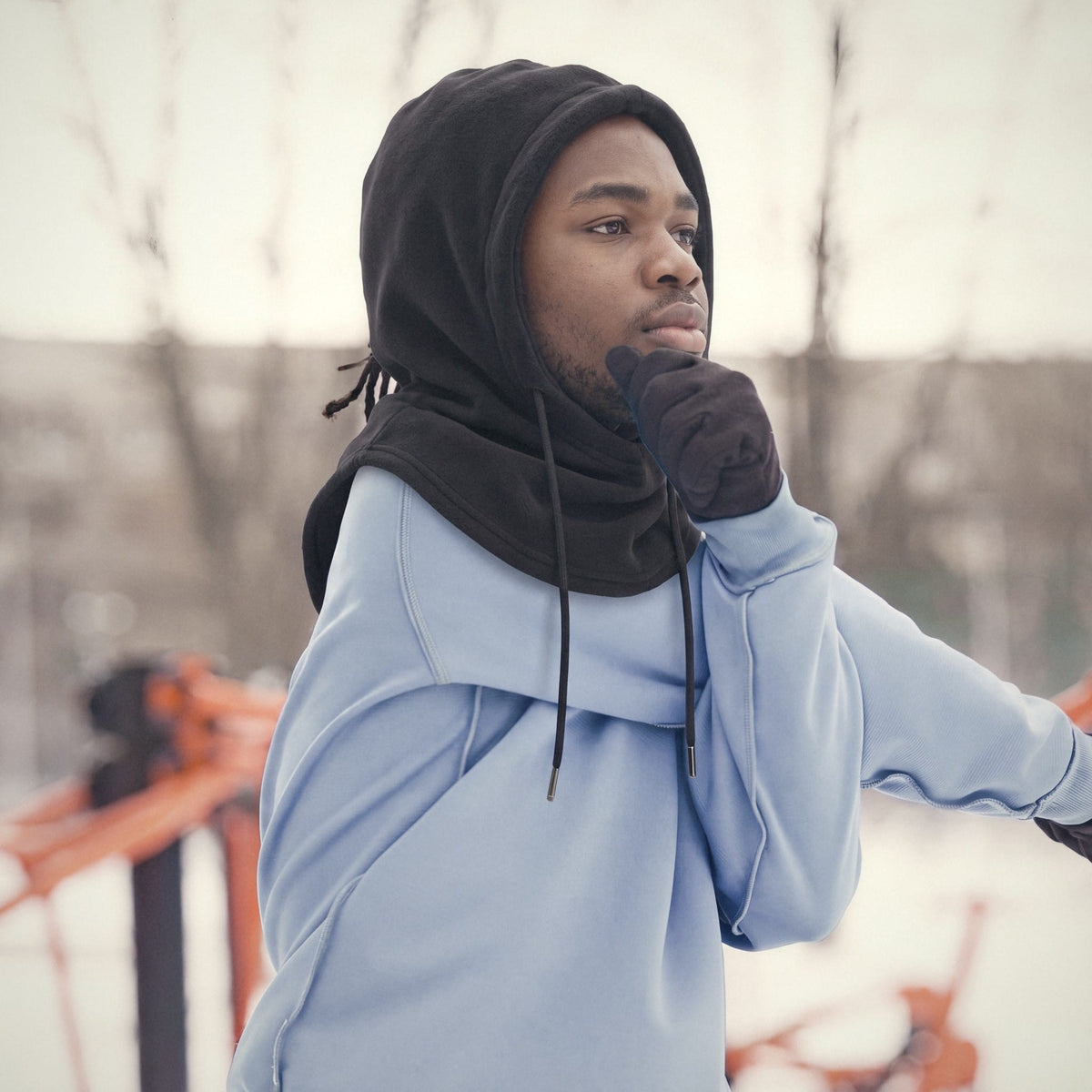 OXYFIT Hood OXYFIT™ 3-in-1 Fleece Hood 3-in-1 Fleece Hood: Hat, Scarf & Face Cover | OXYFIT™