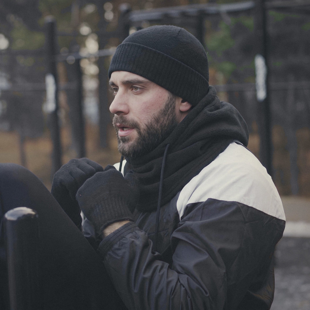 OXYFIT Hood OXYFIT™ 3-in-1 Fleece Hood 3-in-1 Fleece Hood: Hat, Scarf & Face Cover | OXYFIT™