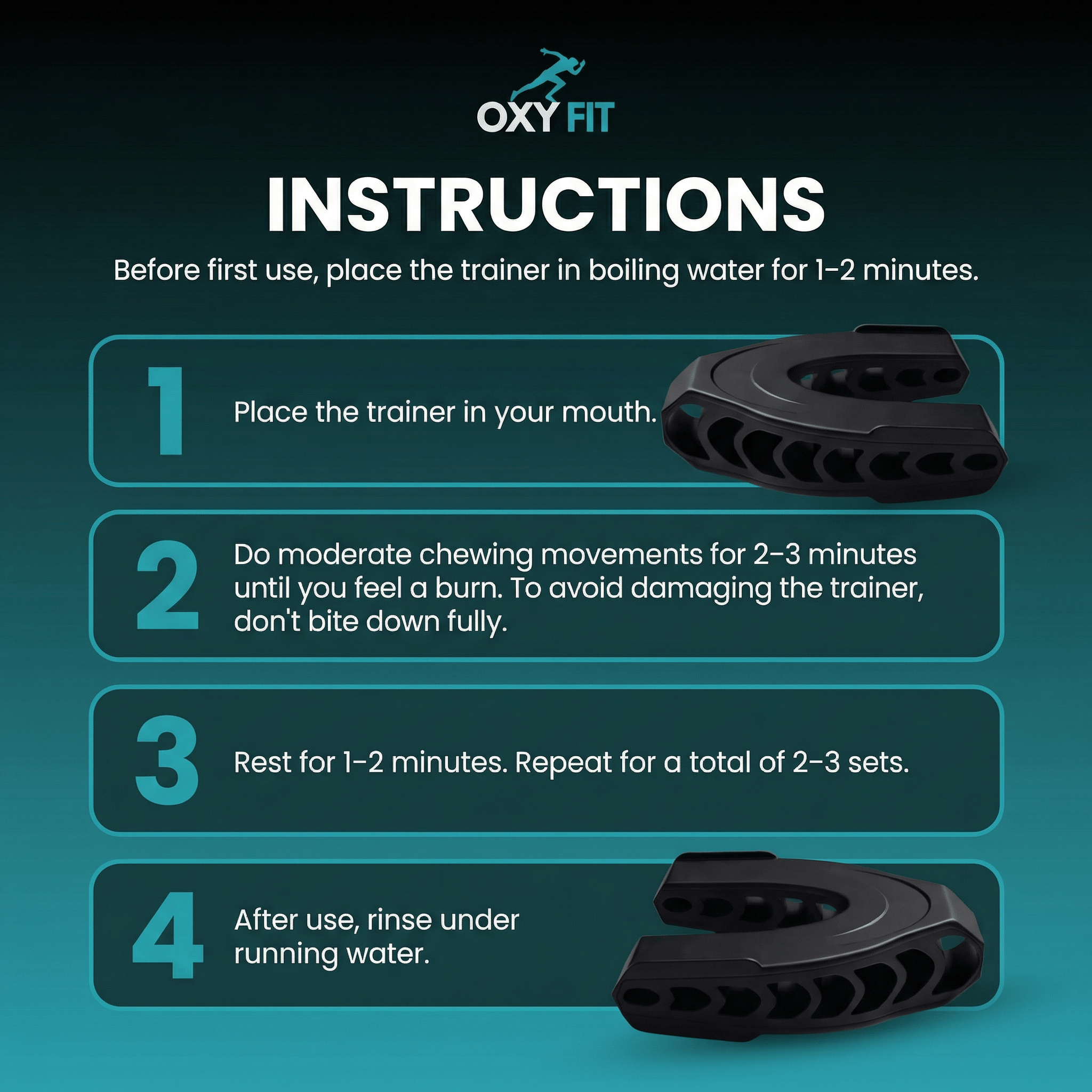OXYFIT OXYFIT™ Jaw Toner Facial Trainer AIR 2.0 OXYFIT™ Jaw Toner Facial Trainer AIR 2.0