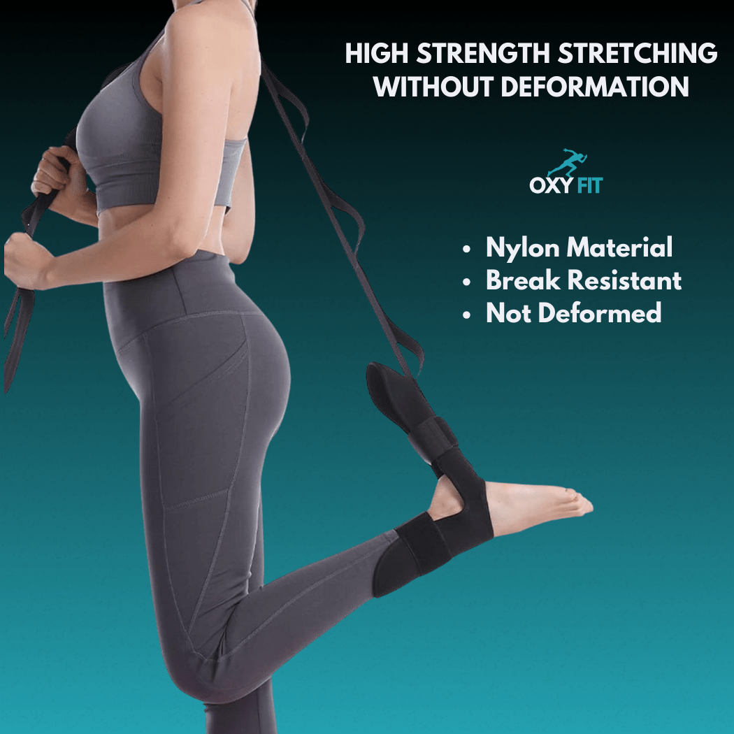 OXYFIT Sport Goods Men's And Women's Yoga Stretching Straps