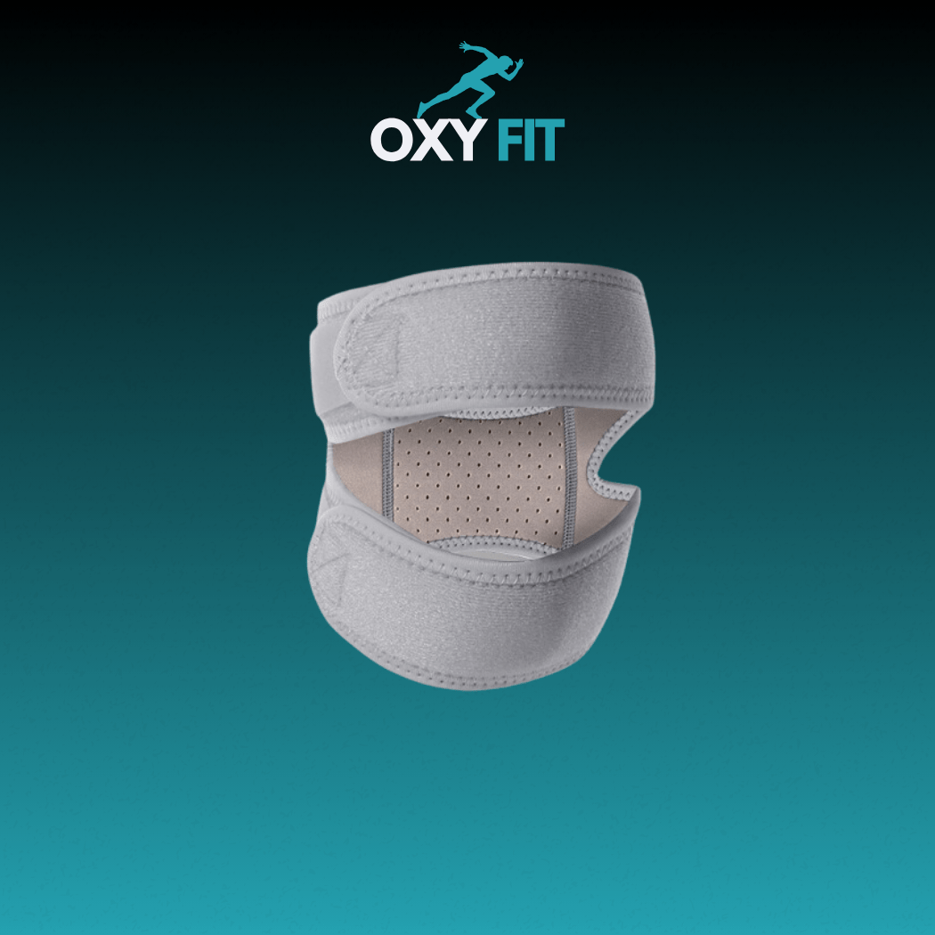 OXYFIT Sporting Goods Gray OXYFIT™ Dual Action Knee Strap