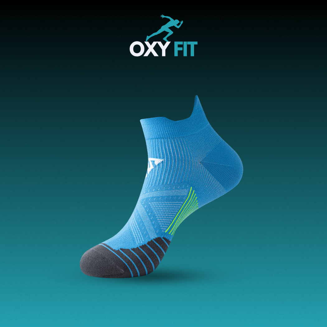 OXYFIT Sporting Goods Indigo Blue / Men's L (39-44) OXYFIT™ Compression Running Socks