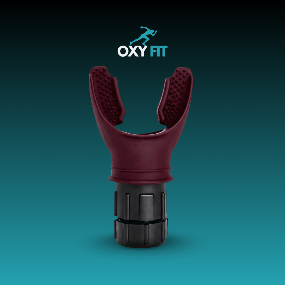 OXYFIT Sporting Goods Merlot OXYFIT™ Breath Trainer - Cardio Edition OXYFIT™ Breathing Trainer Device - Cardio Edition