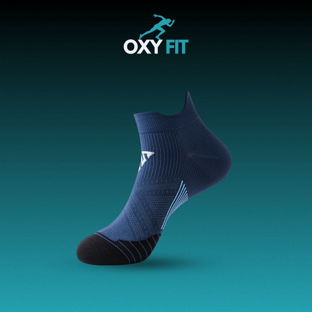 OXYFIT Sporting Goods Navy Blue / Men's L (39-44) OXYFIT™ Compression Running Socks