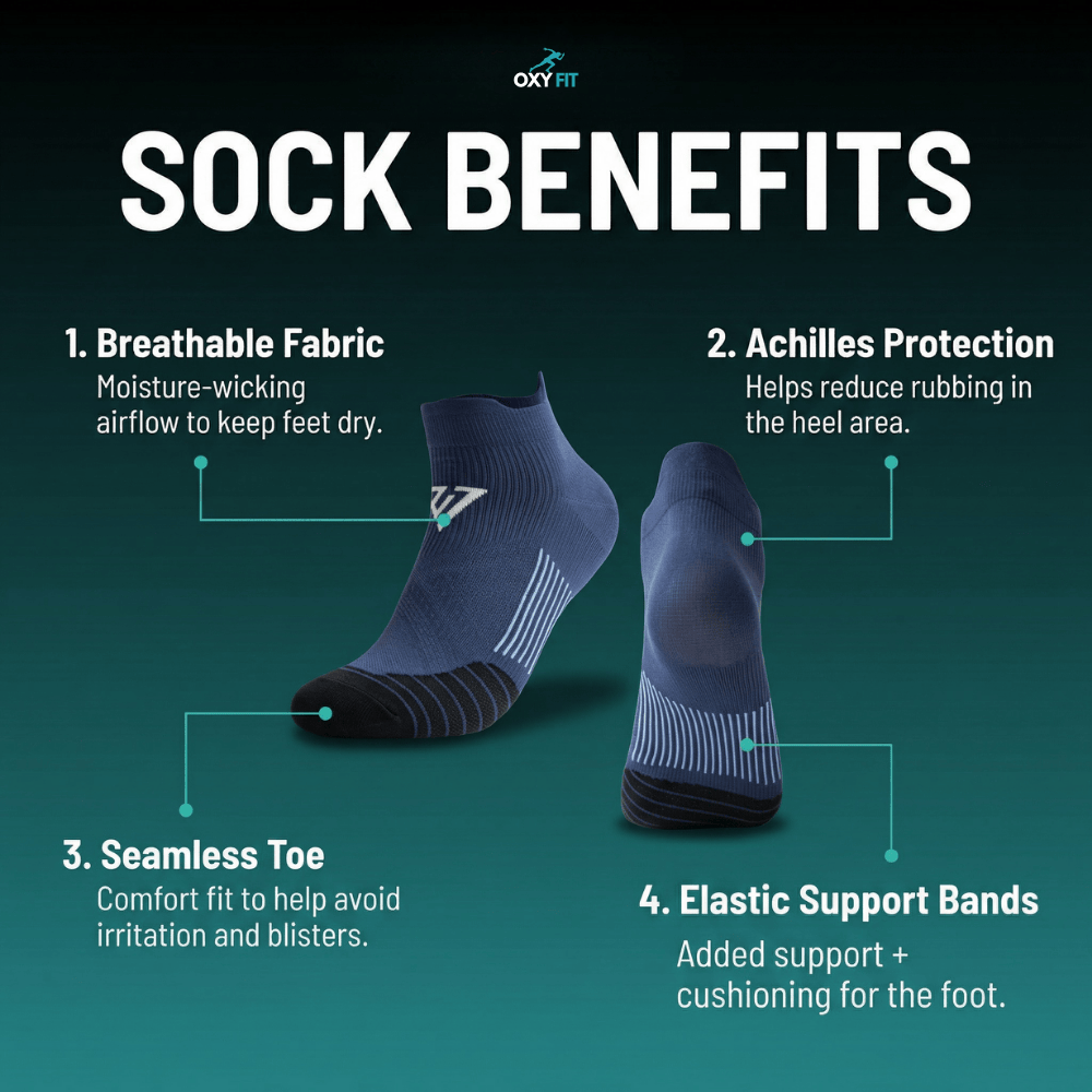 OXYFIT Sporting Goods OXYFIT™ Compression Running Socks OXYFIT™ Compression Running Socks