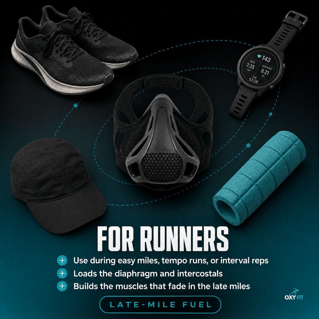 OXYFIT Sporting Goods OXYFIT™ Training Mask - Athlete Pro OXYFIT™ Training Mask — 4-Level Respiratory Resistance