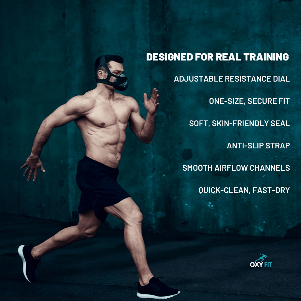 OXYFIT Sporting Goods OXYFIT™ Training Mask - Athlete Pro - Simulate High Altitudes OXYFIT™ Training Mask - Athlete Pro - Simulate High Altitudes