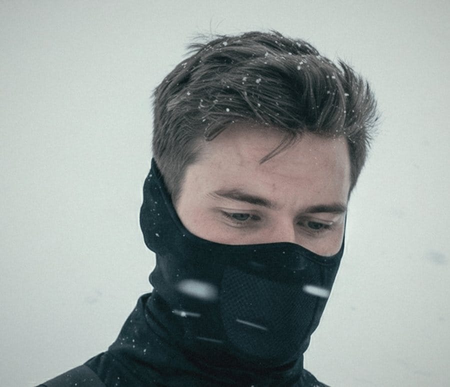 Face Guard worn over nose and mouth