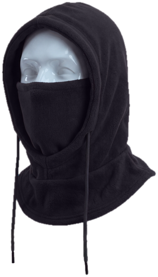 OXYFIT 3-in-1 Fleece Hood on a mannequin head