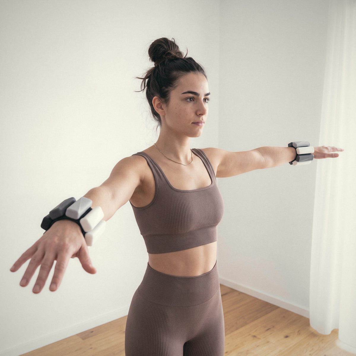 Shoulder work with OXYFIT Wearable Weights