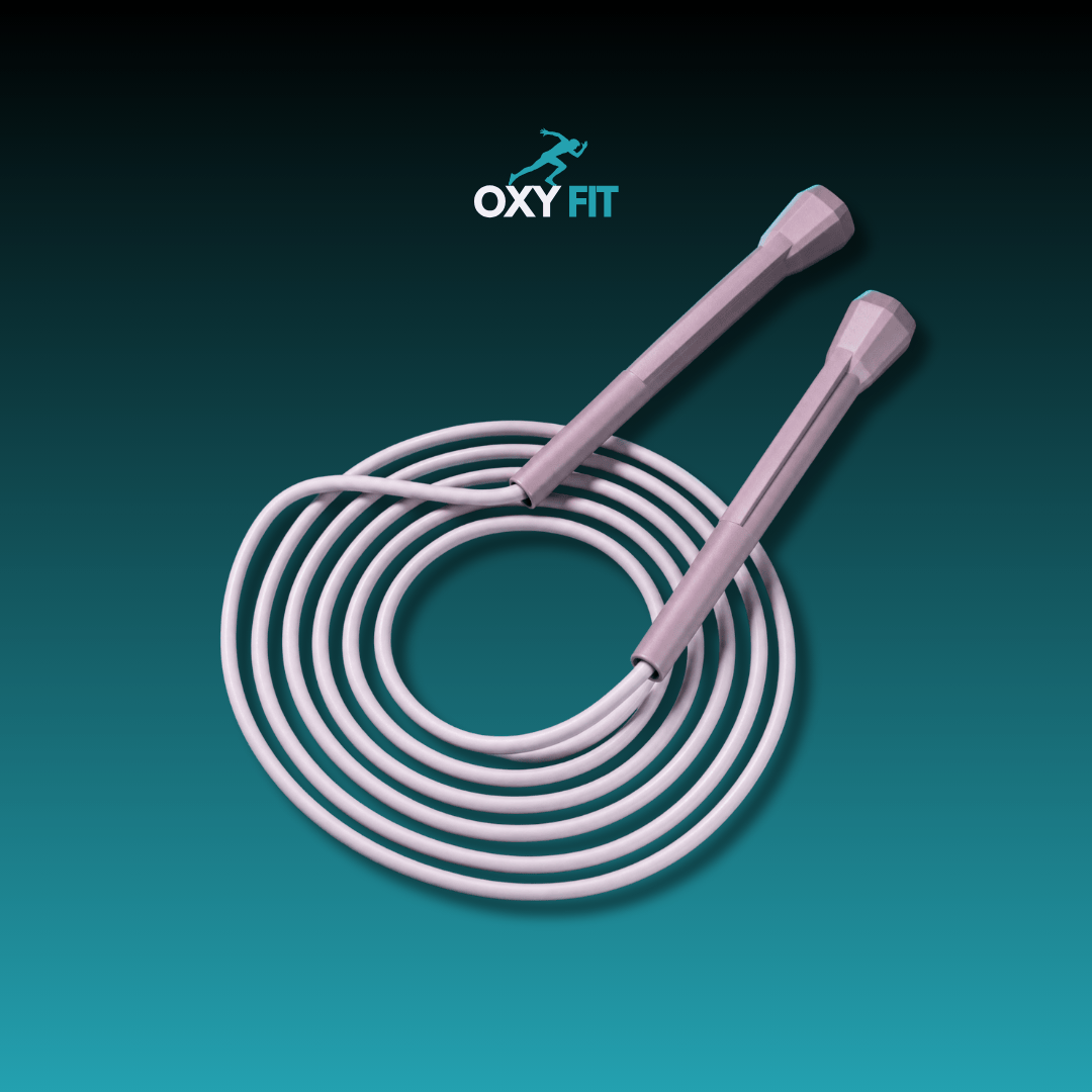 OXYFIT Jump Rope Pink OXYFIT Adjustable Speed Rope Adjustable Speed Jump Rope for Boxing & CrossFit | OXYFIT