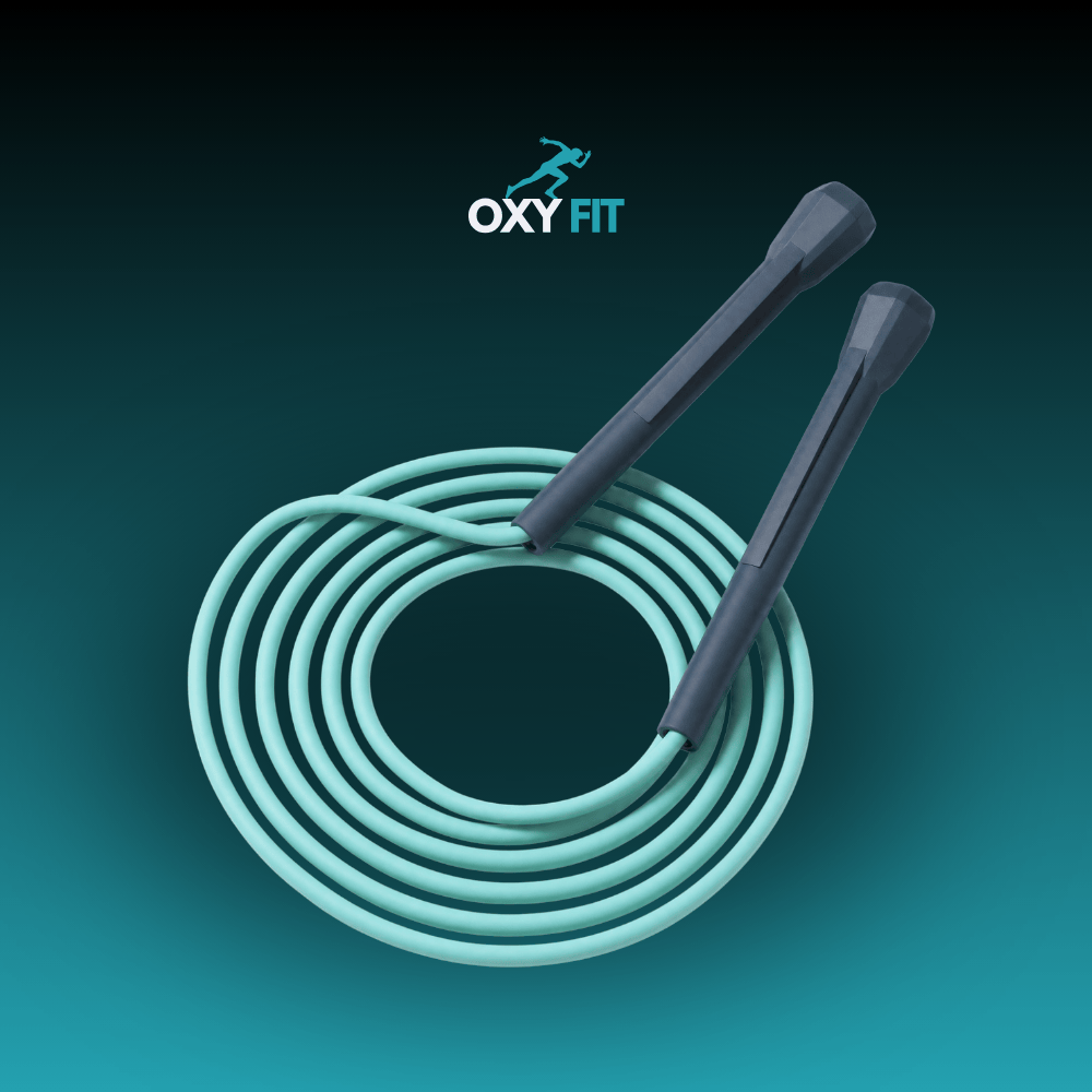 OXYFIT Jump Rope Teal OXYFIT Adjustable Speed Rope Adjustable Speed Jump Rope for Boxing & CrossFit | OXYFIT