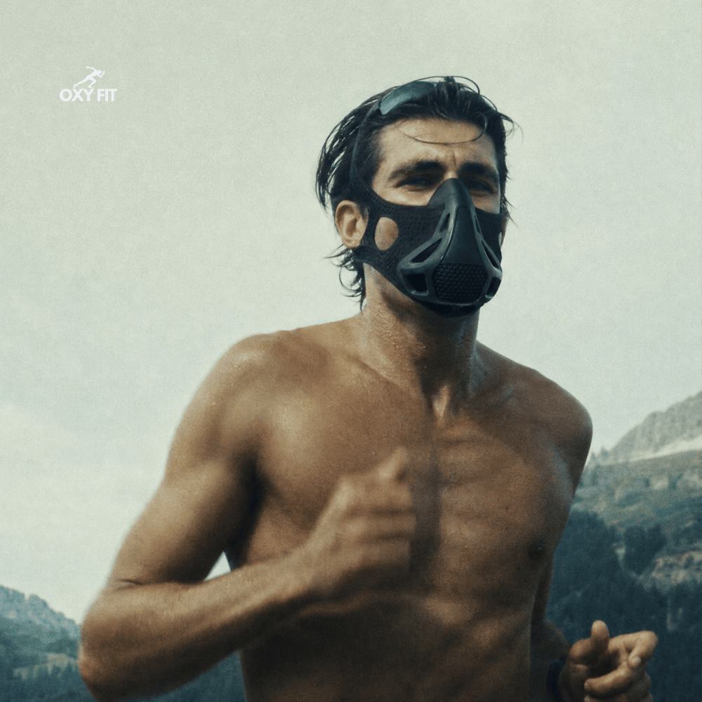 OXYFIT Sporting Goods Training Mask – Athlete Pro Respiratory Resistance OXYFIT™ Training Mask — 4-Level Respiratory Resistance