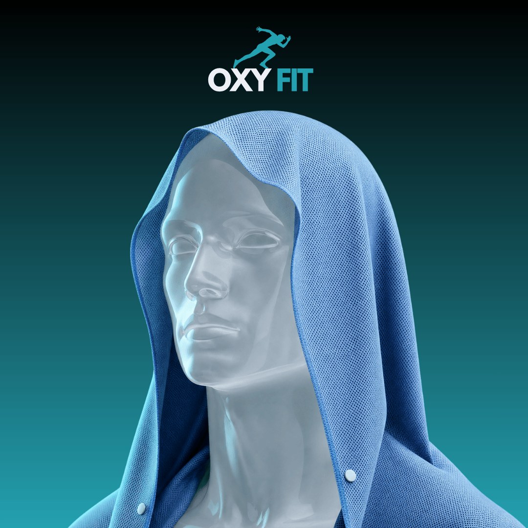 OXYFIT Towel OXYFIT Vapor Cooling Hood Towel Vapor Cooling Hood Towel — Neck & Head Cooling | OXYFIT