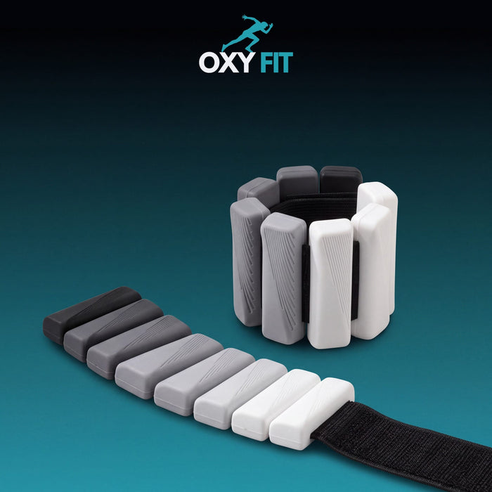 OXYFIT Wearable Weights OXYFIT™ Wearable Weights Wearable Wrist & Ankle Weights, 1 lb Each | OXYFIT
