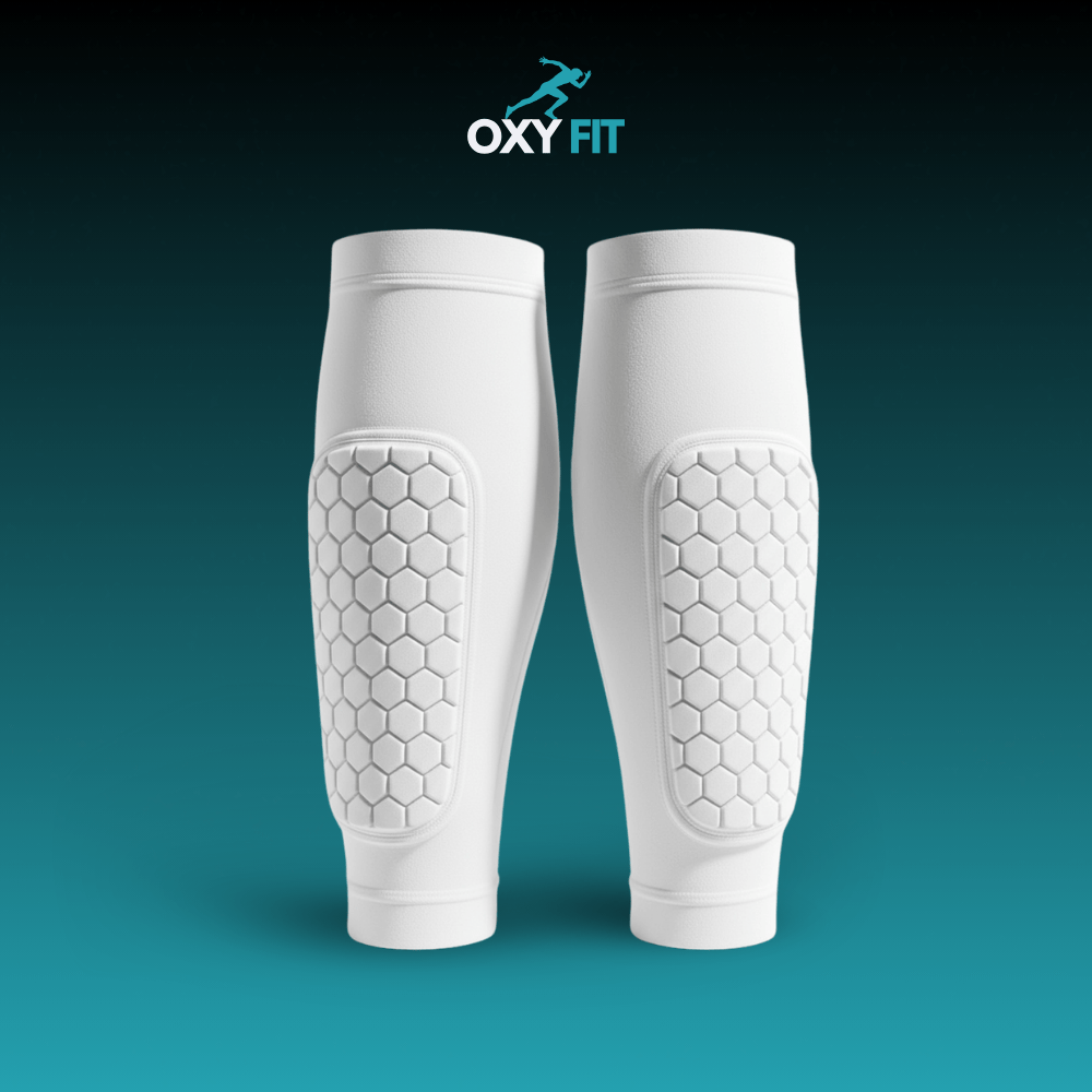 OXYFIT White / S OXYFIT™ Protective Calf Sleeve – Impact Defender OXYFIT™ Protective Calf Sleeve – Impact Defender